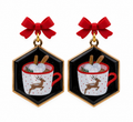 Cozy Christmas Cocoa Earrings