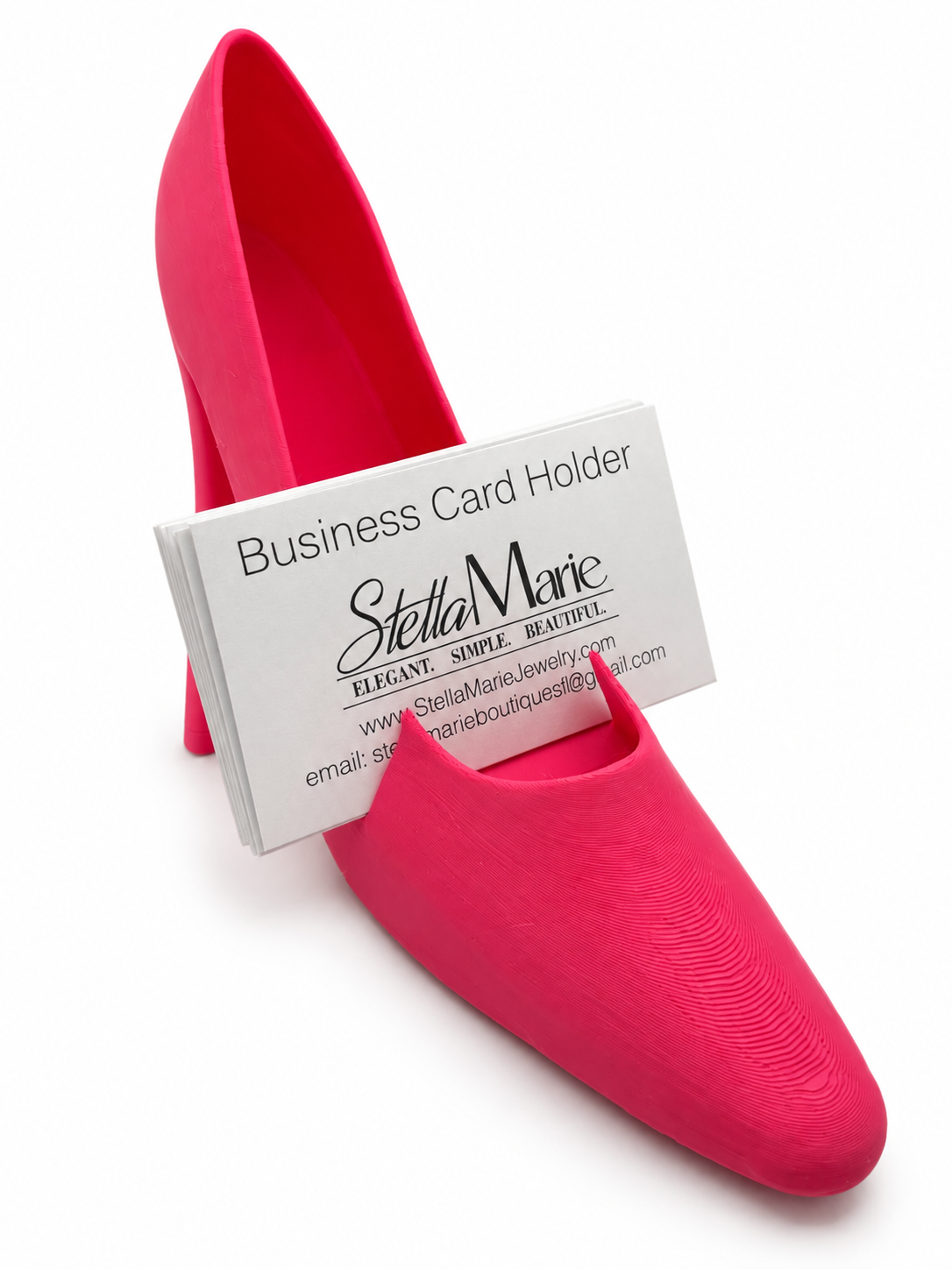 High Heel Glam Business Card Holders