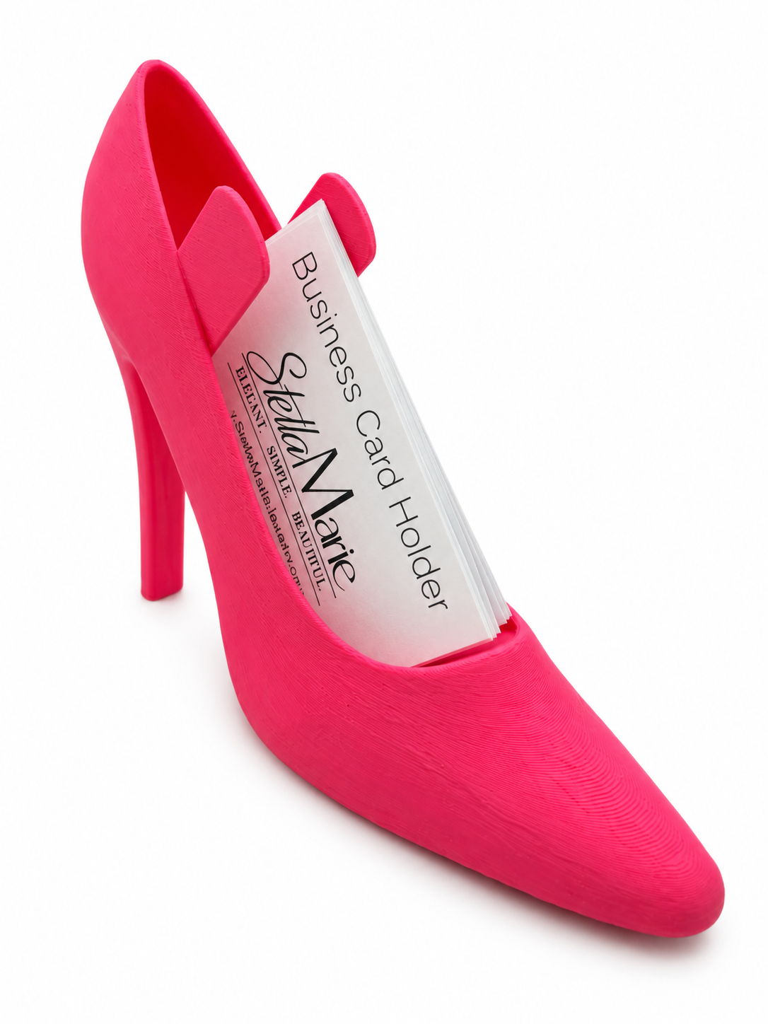 High Heel Glam Business Card Holders