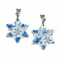 Winter in Bloom Snowflake Earrings