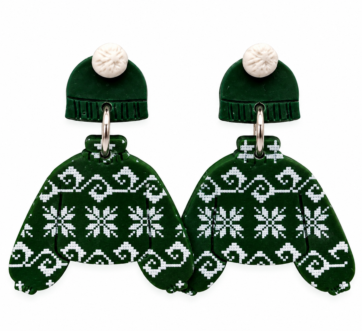 Cozy Christmas Sweater Earrings