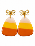 Sweet as Candy Corn Earrings