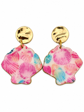 Seaside Sorbet Seashell Earrings