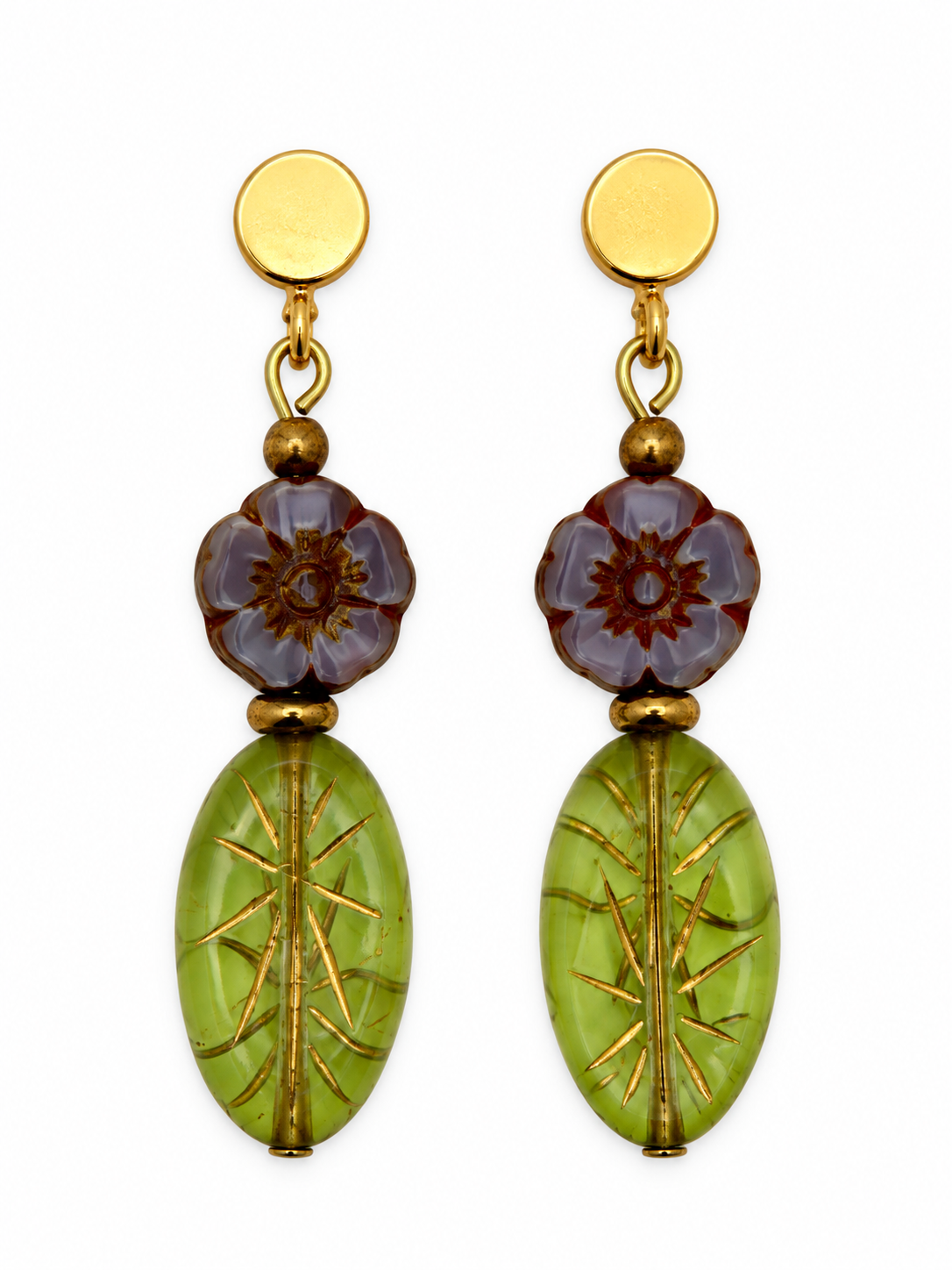 Vintage Garden Bloom Earrings