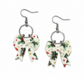 Christmas Cheer Bow Earrings