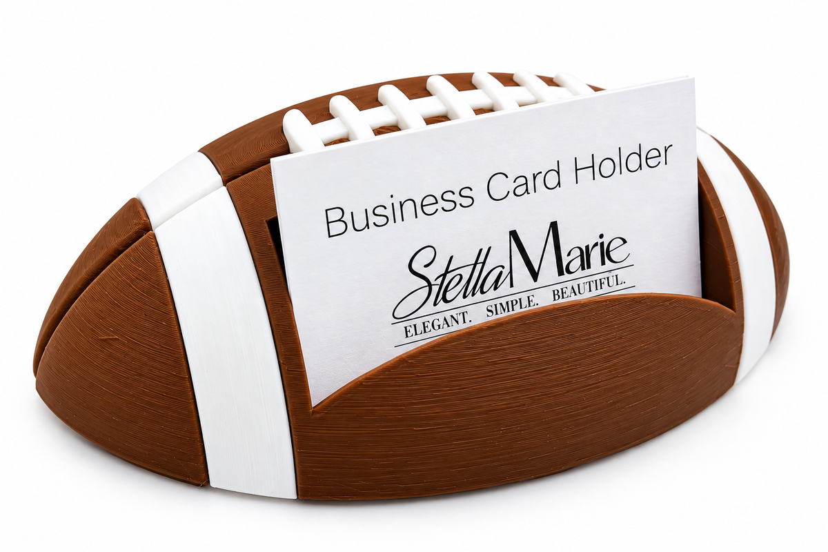 Touchdown Football Business Card Holder