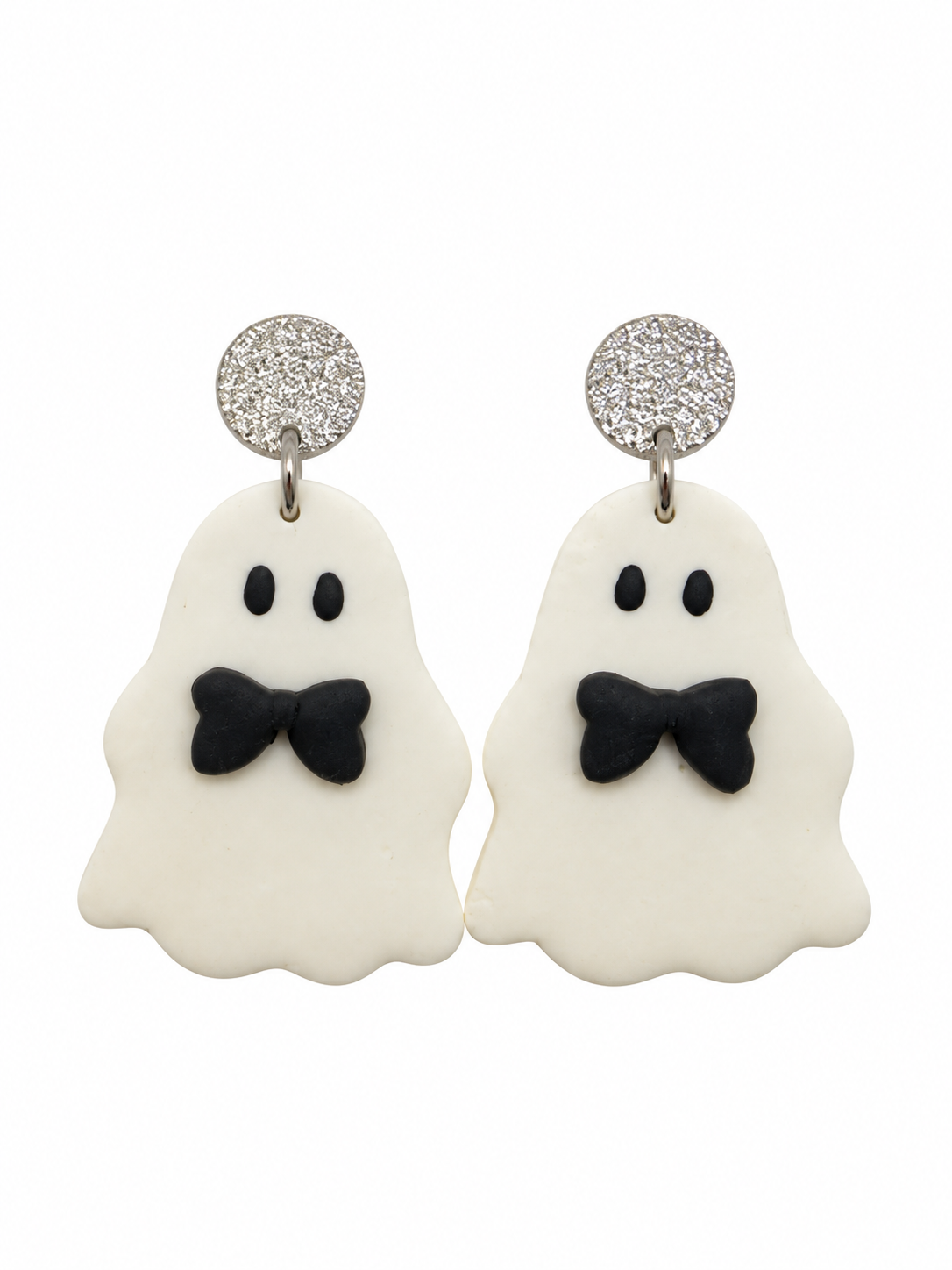 Spooky Little Gentleman Ghost Earrings