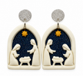 Star of Bethlehem Nativity Earrings