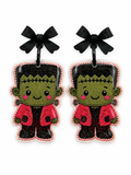 Little Frankie Halloween Earrings