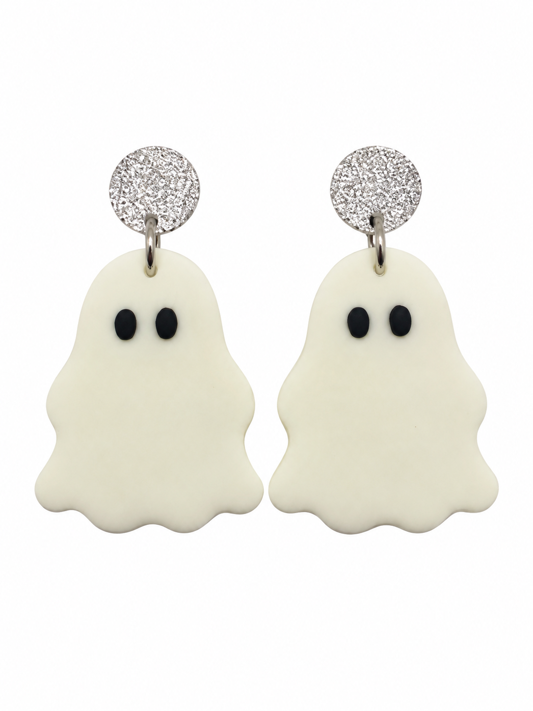 Glow-in-the-Dark Boo Crew Ghost Earrings
