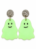 Glow-in-the-Dark Ghost Earrings