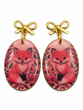 Enchanted Woodland Fox Earrings