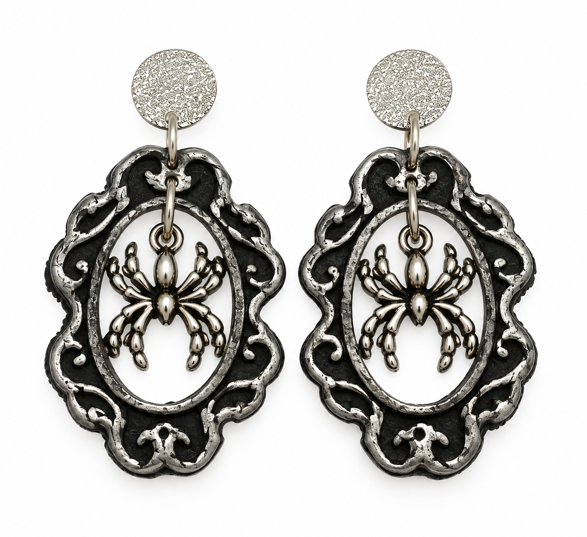 Haunted Heirloom Spider Earrings