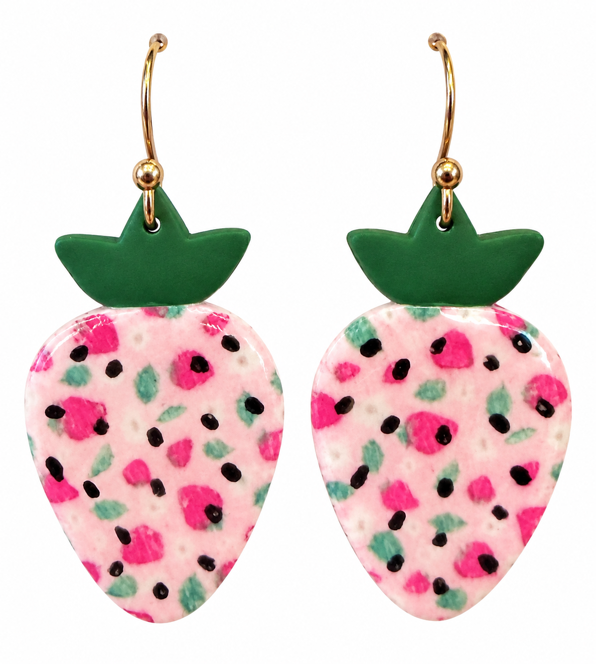 Berry Sweet Strawberry Earrings