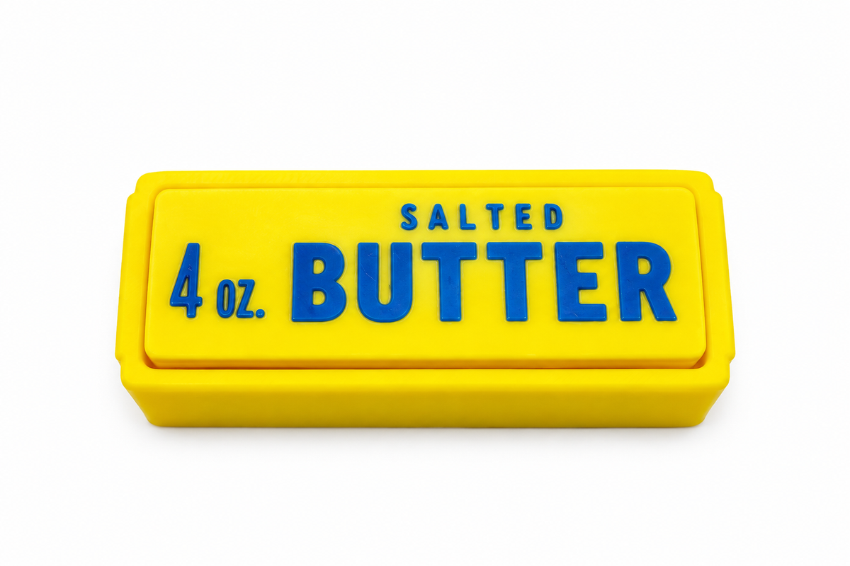 Butter Believe It! 3D Printed Clicker