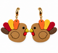 Gobble Gobble Turkey Earrings