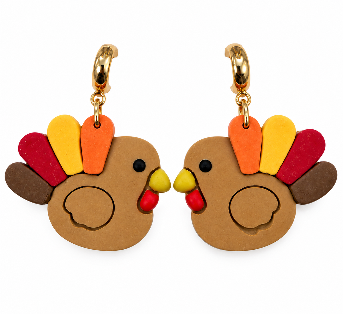 Gobble Gobble Turkey Earrings