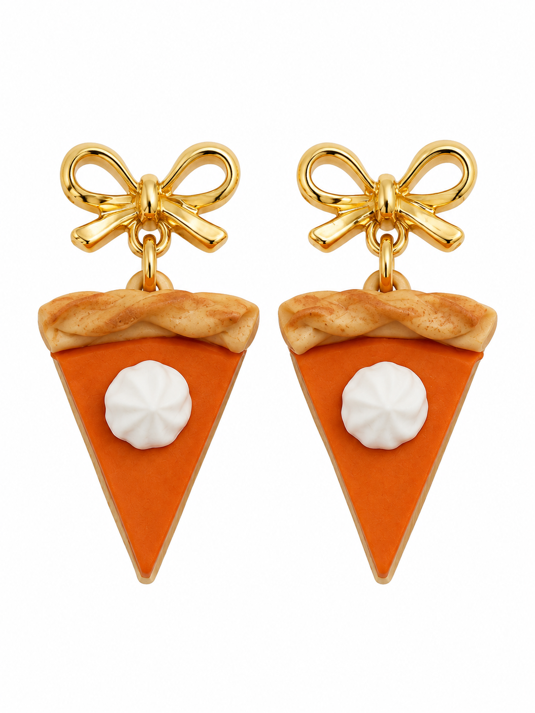 Sweet as Pie Pumpkin Pie Earrings