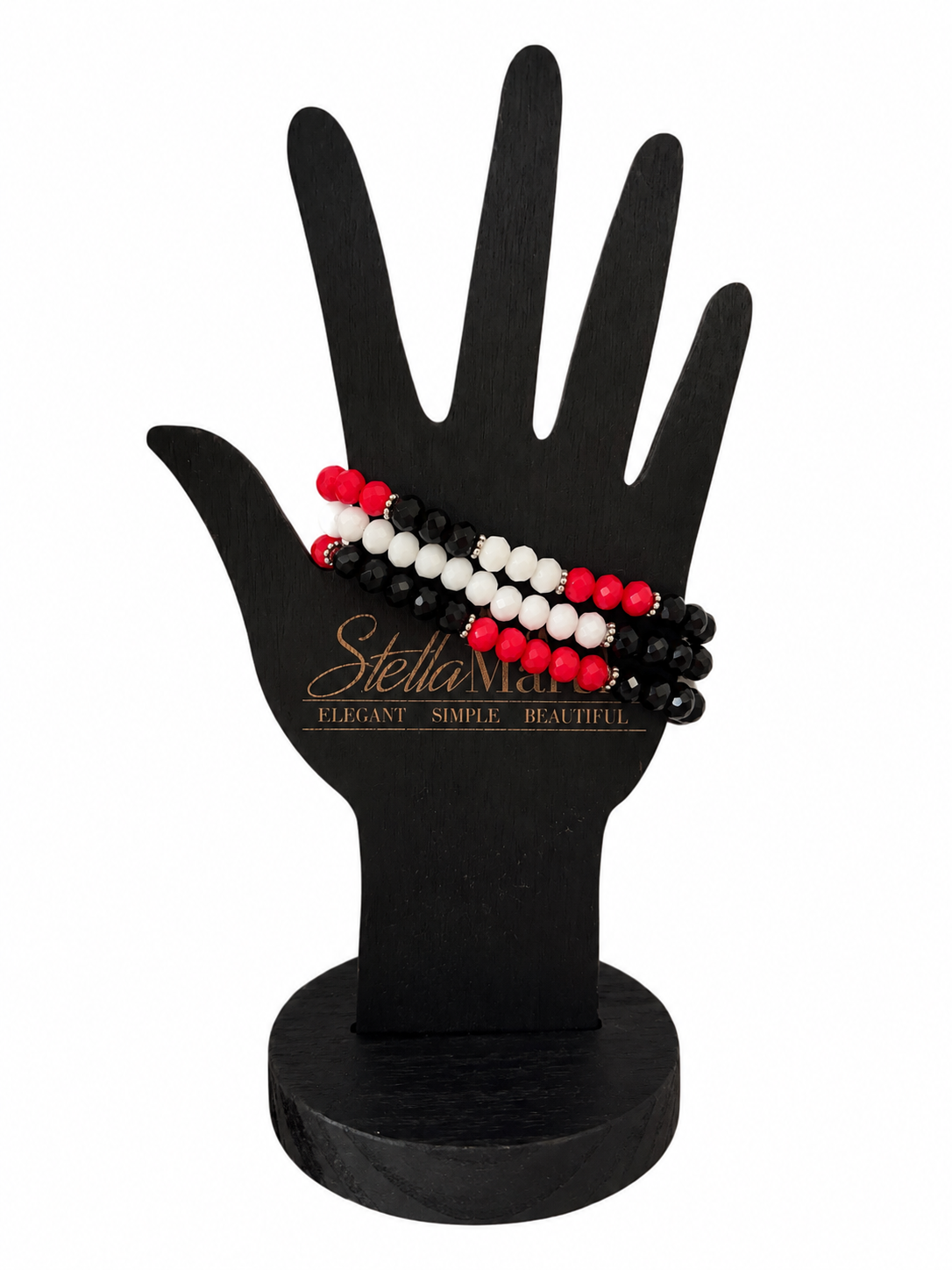 School Spirit Beaded Bracelet Set