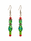 Merry Grinchmas Beaded Earrings