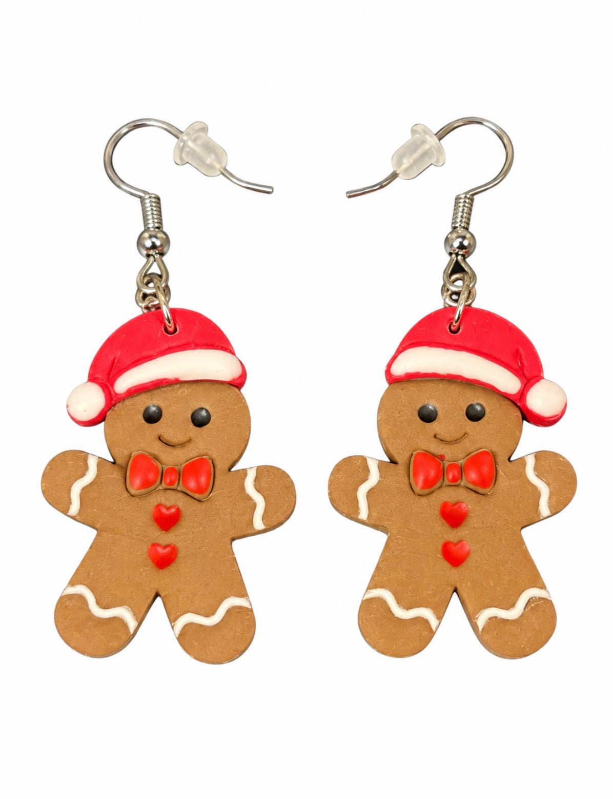 Sweet Little Gingerbread Man Earrings
