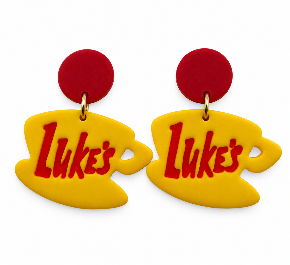 Luke's Diner Sign Earrings