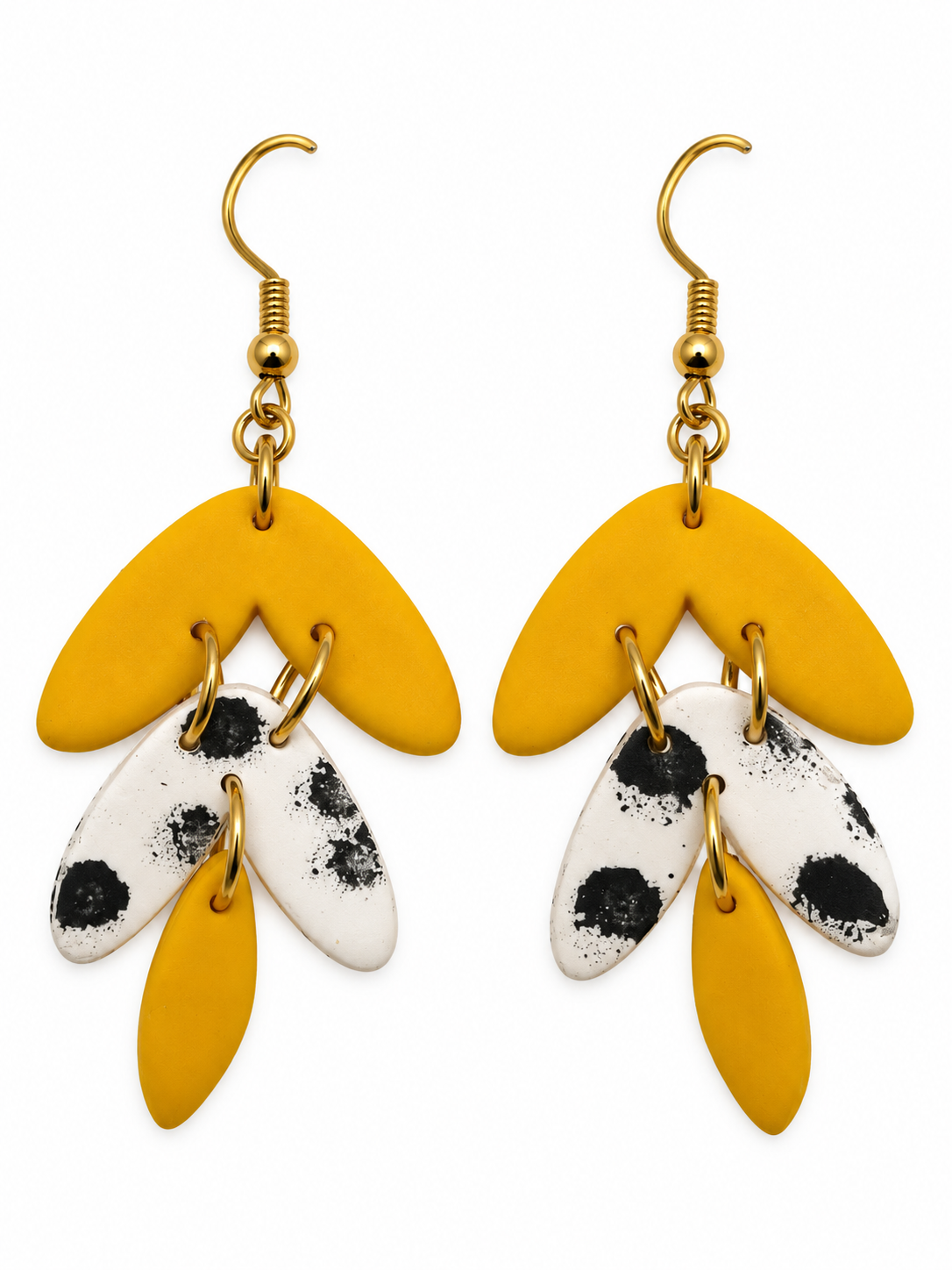 Mustard Meadow Statement Earrings