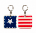 Stars & Stripes Patriotic Earrings