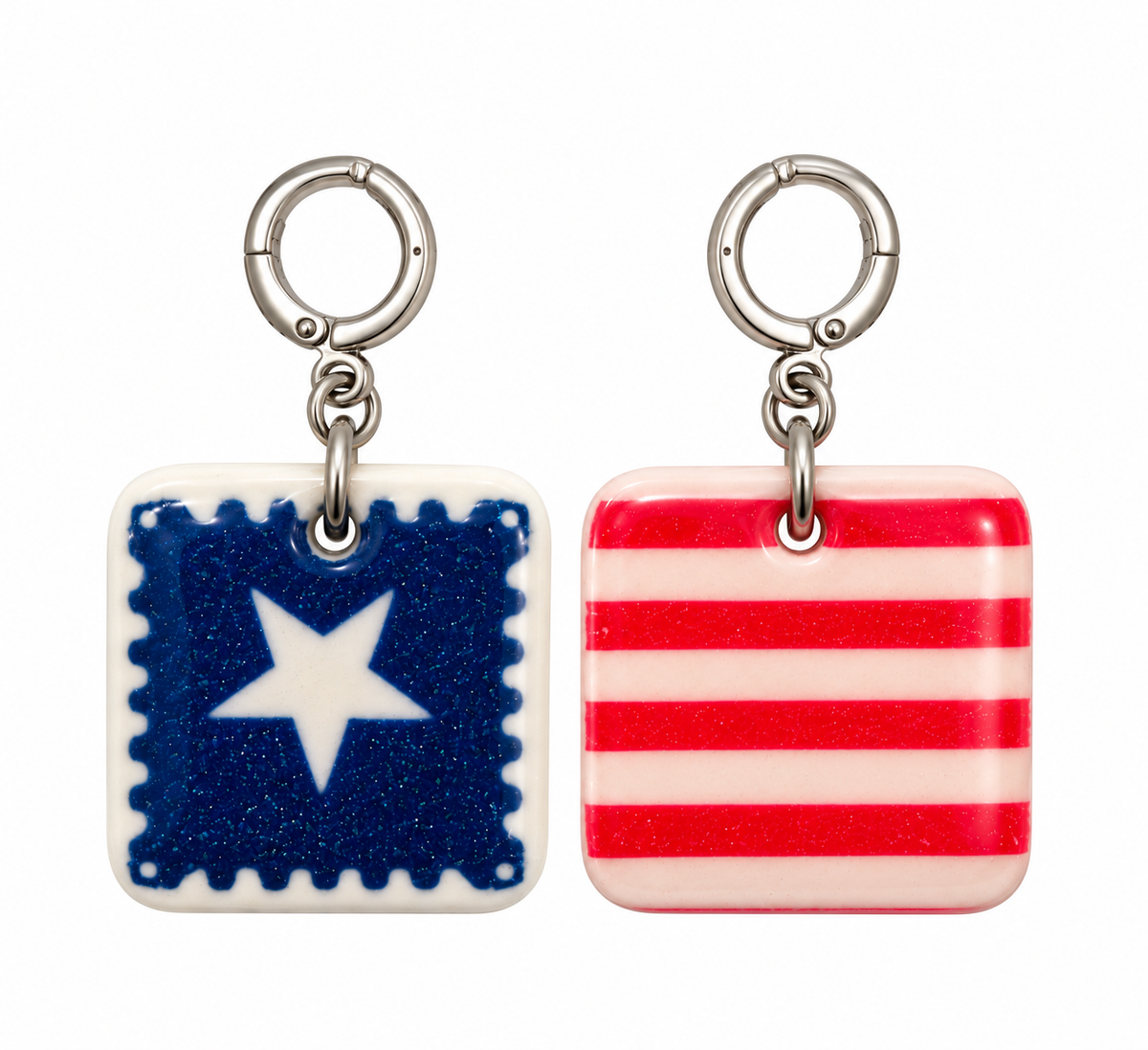 Stars & Stripes Patriotic Earrings