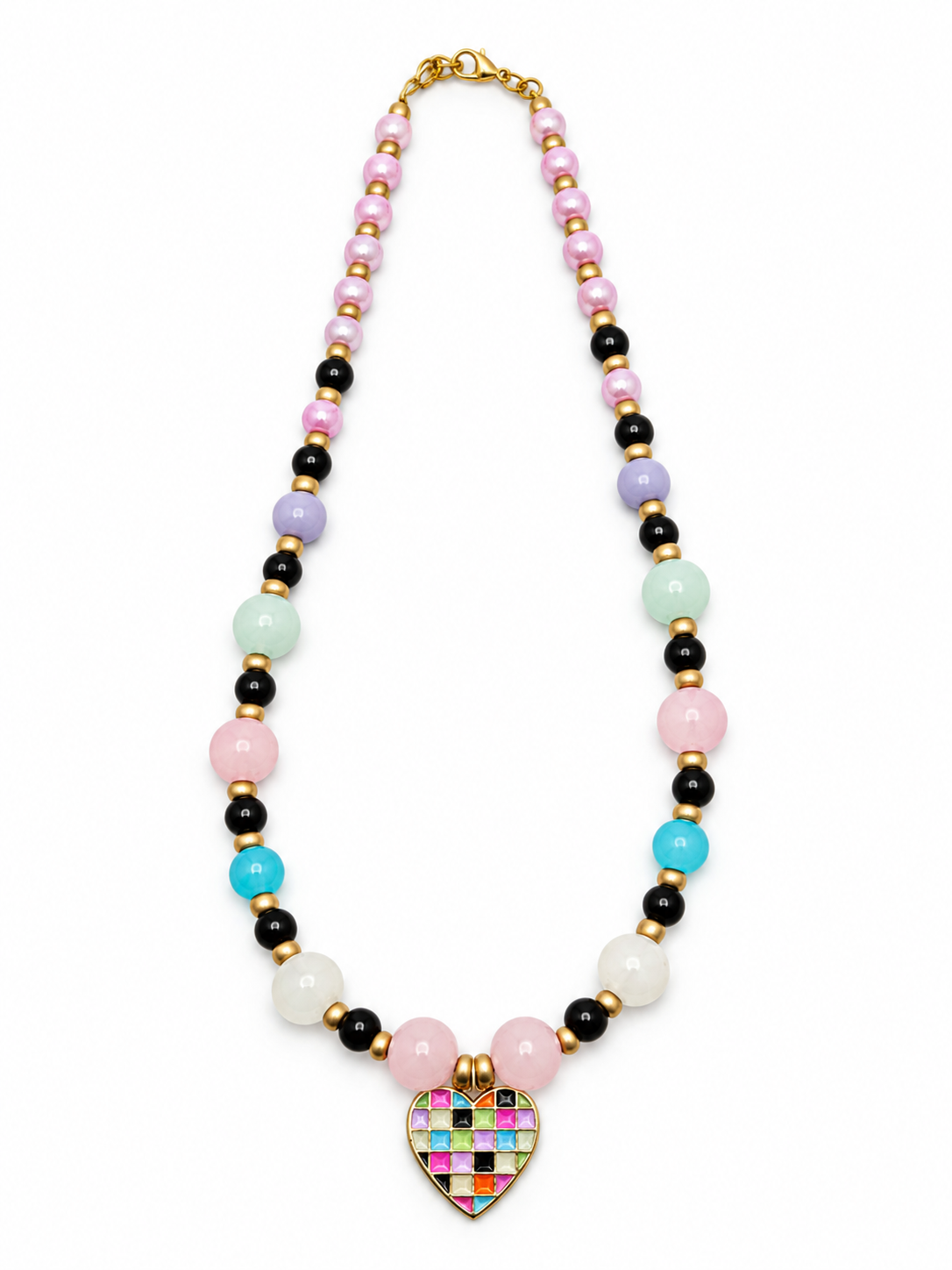 Color Me Happy Heart Necklace