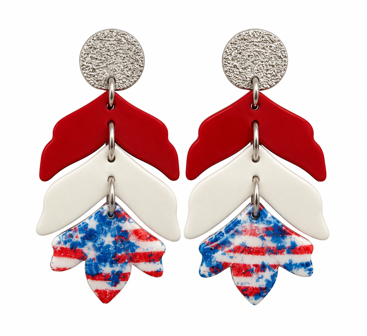 All-American Spirit Statement Earrings