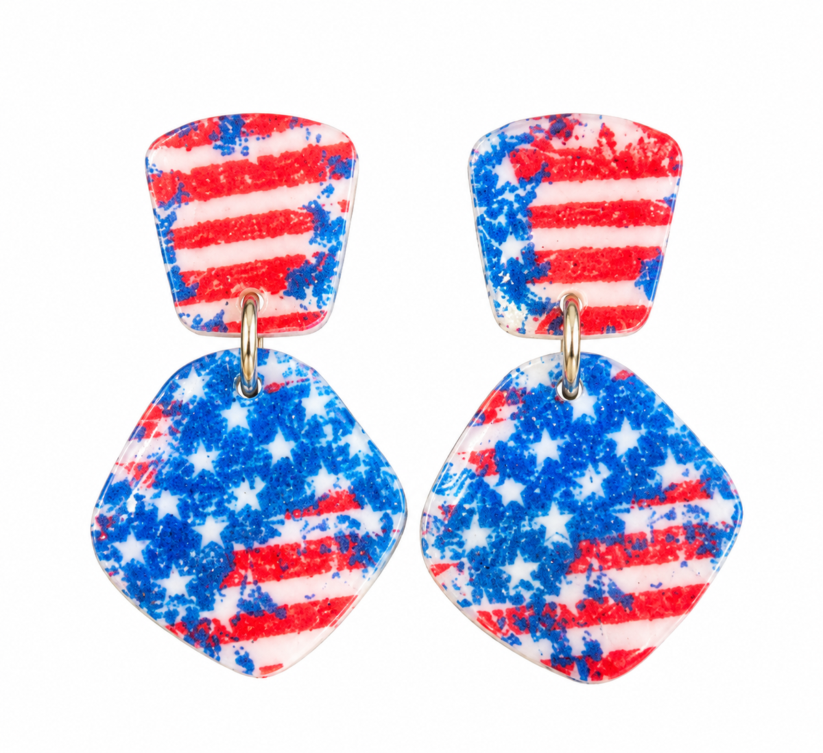 Liberty & Sparkle Patriotic Earrings