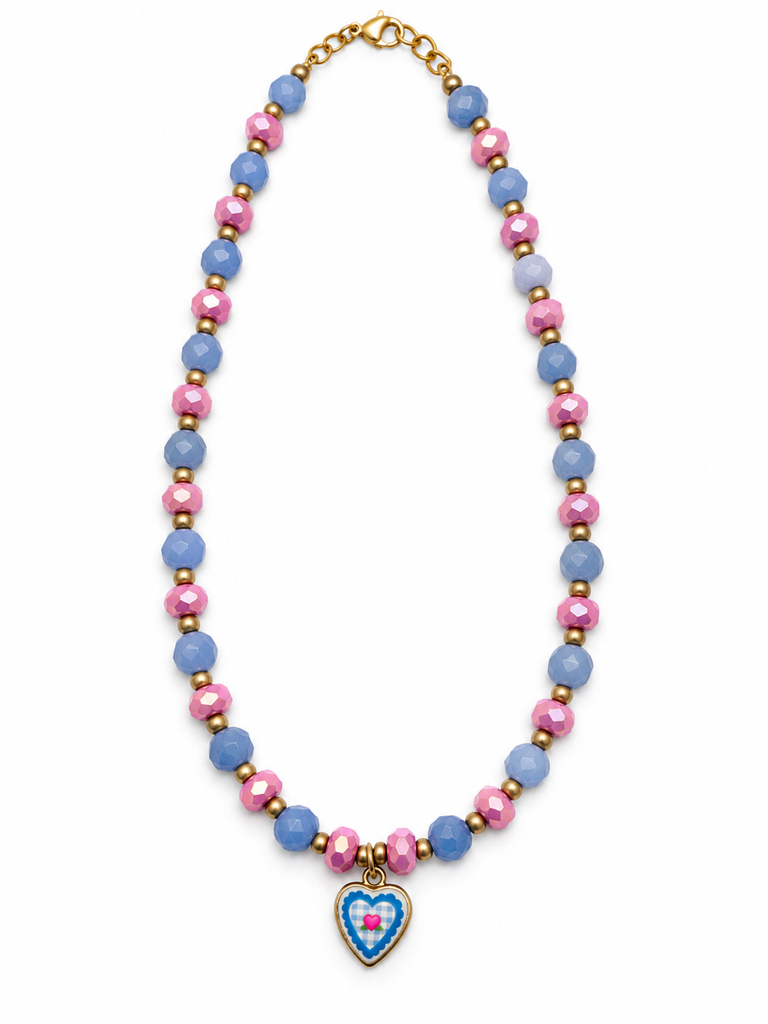 Sweetheart Garden Rose Necklace