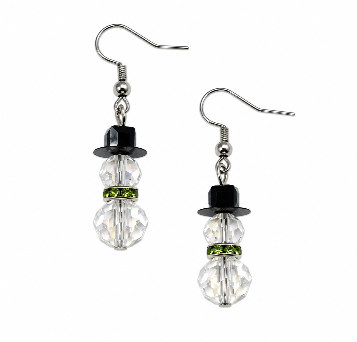 Frosty & Fabulous Snowman Earrings