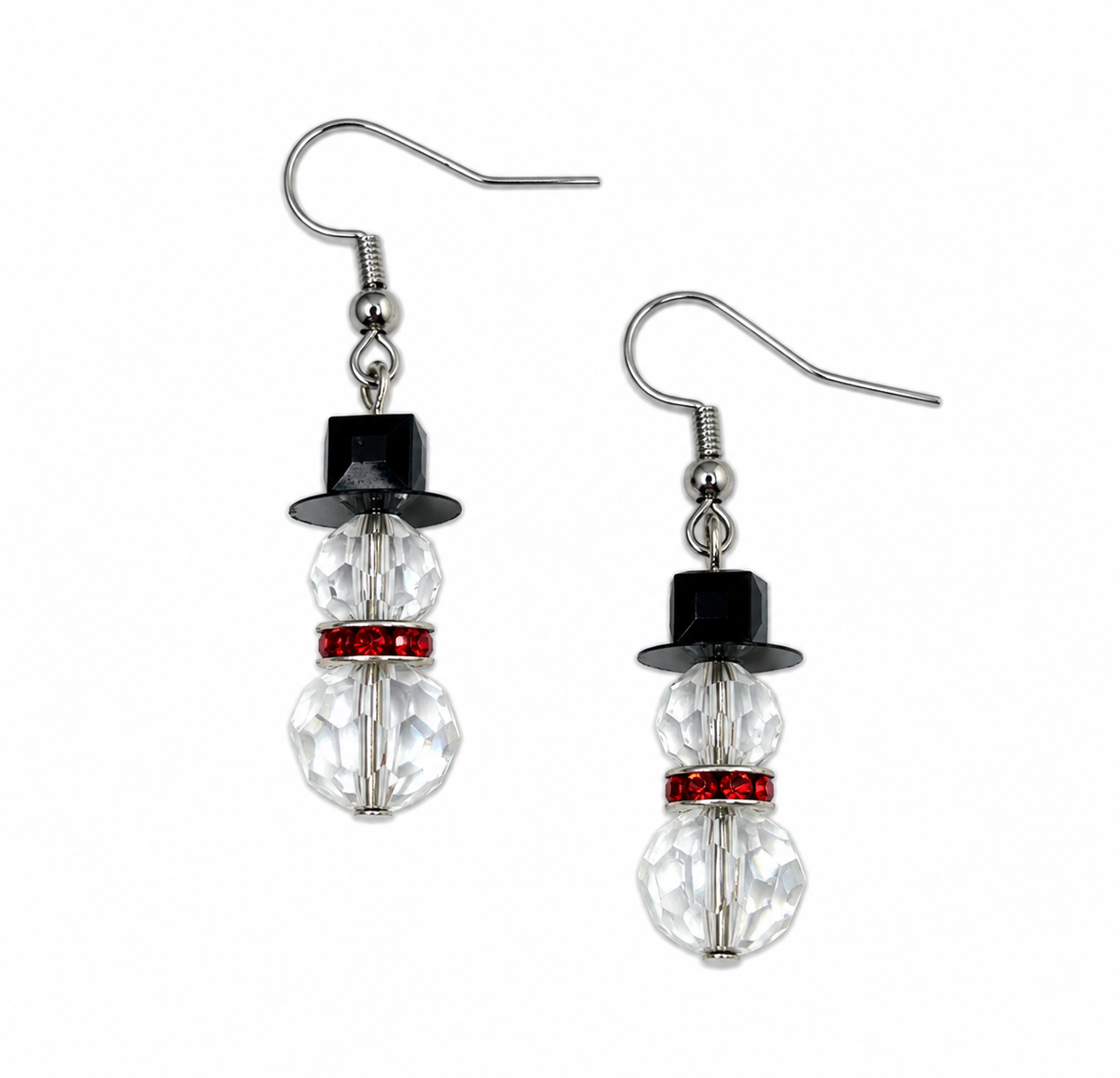 Frosty & Fabulous Snowman Earrings